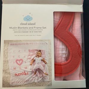 Baby monthly photo op blanket